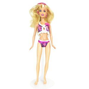Barbie Surf's-Up Beach Barbie Doll 2007 Mattel L9544 Blonde